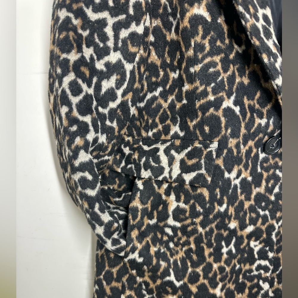 Kendall & Kylie Leopard Print Blazer women size small - Picture 4 of 14